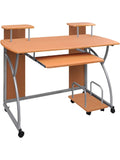Laptoptisch in Braun aus Holzwerkstoff mit Ablageflache 110 x 52 x 88,5 cm