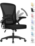 Ergonomischer Burostuhl mit Netzrucken verstellbaren Armlehnen und gepolstertem Sitz